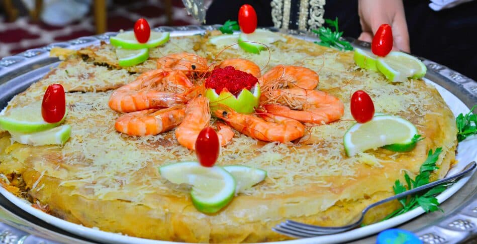 Seafood Pastilla